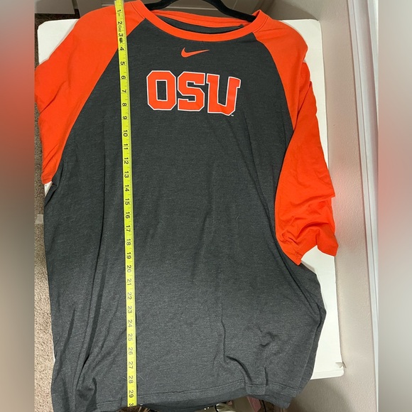Nike Oregon State Beavers Baseball Tee 3/4 sleeve Size XXL - Picture 8 of 9